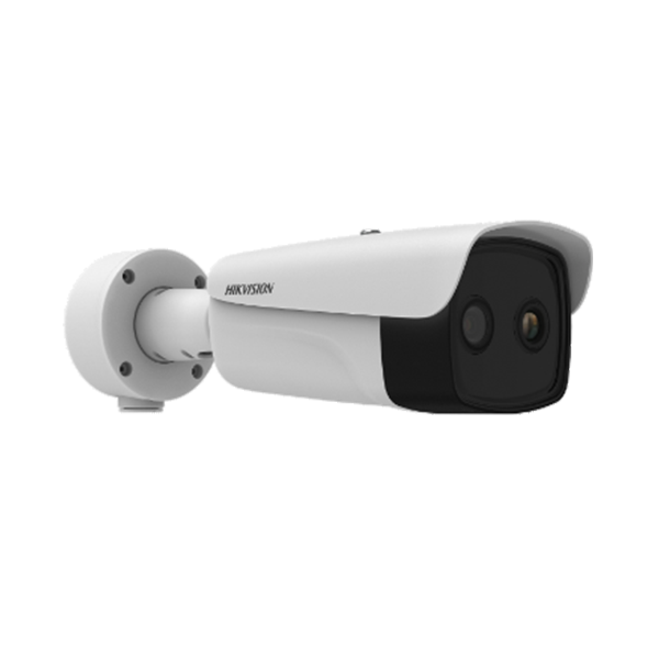 Hikvision DS-2TD2637-10/QY 9.7mm fixed lens thermal network bullet camera with built in GPU & Bi-spectrum